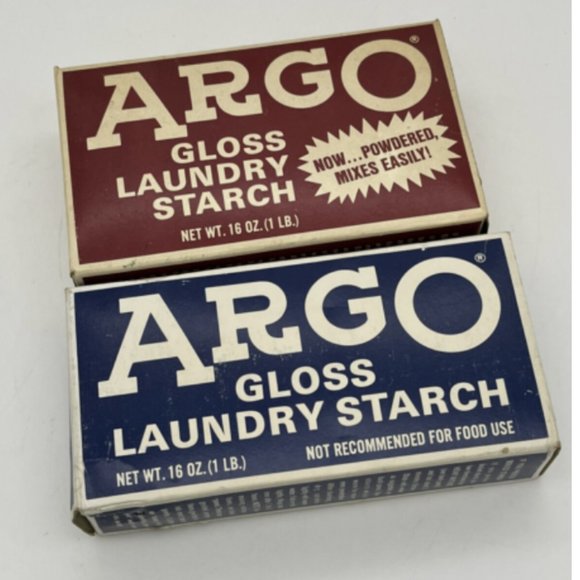 Argo Other Brand New Red Or Blue Argo Gloss Laundry Starch 6oz